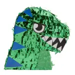 Blue Panda (Small, 11.7 x 3.0 x 15.7 In) Dinosaur Pinata for Boys Birthday