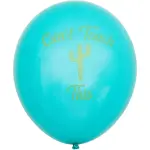 Blue Panda 50-Piece Latex Balloons Cactus-Themed Party