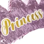 Blue Panda (16 x 10.5 In) Small Princess Crown Pinata