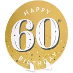 Sparkle and Bash 12-Piece 60th Birthday Party Decoration Pack