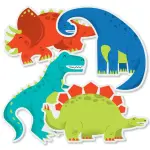 Big Dot of Happiness20-Set Roar Dinosaur Party Essential Kit - DIY Shaped Cut-Outs