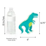 Big Dot of Happiness20-Set Roar Dinosaur Party Essential Kit - DIY Shaped Cut-Outs