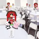 Big Dot of Happiness 35 Pieces - Farm Animals Showstopper Table Toppers