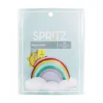 Spritz(24.4-Inch x 19.6-Inch) Rainbow Confetti Foil Balloon