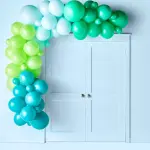 Spritz73 pcs Large Balloon Garland/Arch Green/Blu