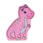 Blue Panda 16.5 x 13.0 x 3.0 in - Pink Dinosaur Pinata for Girls T-Rex Themed