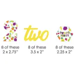 Big Dot of Happiness 24-Count 2nd Birthday TWO-tti Fruity Shaped Cut Outs