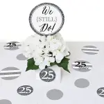 Big Dot of Happiness 27-Count We Still Do - 25th Wedding Anniversary Giant Circle Confetti