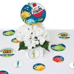 Big Dot of Happiness 27-Count Let's Go Fishing Giant Circle Confetti