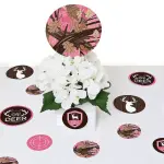 Big Dot of Happiness 27-Count Pink Gone Hunting Giant Circle Confetti