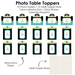 Big Dot of Happiness 15-Piece Monster Bash Photo Table Toppers