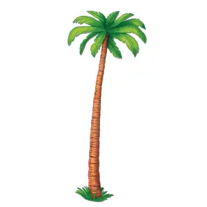 Beistle 6-Inch (2 Pack) Jointed Palm Tree