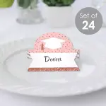 Big Dot of Happiness 24-Set Rose Gold Grad Place Cards