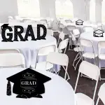 Big Dot of Happiness Graduation Cheers - Tabletop Standups - 7 Pieces - Graduation Party Centerpiece Table Decorations