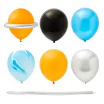 Blue Panda 102-Piece Solar System Party Decor Set