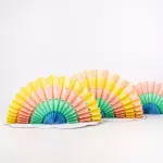 Meri Meri 3-Pack Honeycomb Rainbow Decorations