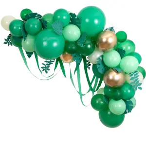 Meri Meri 44-Pack Leafy Green Balloon Arch