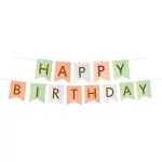 Meant2tobe 45-Piece Happy Birthday Wall Banner