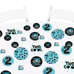 Big Dot of Happiness 27-Count Two Cool - Boy Giant Circle Confetti