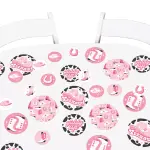 Big Dot of Happiness27-Count Rodeo Cowgirl Giant Circle Confetti!