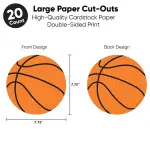 Big Dot of Happiness20-Set Nothin' but Net - Basketball Party Essentials