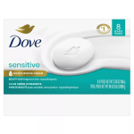 Dove Beauty Sensitive Skin Unscented Beauty Bar Soap -