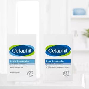 Cetaphil Gentle Cleansing Fresh Bar Soap - 3pk/4.5oz