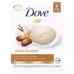 Dove Beauty Purely Pampering Shea Butter with Warm Vanilla Beauty Bar Soap - 8pk - 3.75oz each