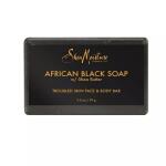 SheaMoisture African Black Soap Original Scent Face and Body Bar Soap - 3.5oz