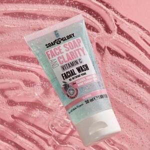 Soap & Glory Face Soap & Clarity 3-in-1 Daily Vitamin C Facial Wash Travel Size - 1.69 fl oz