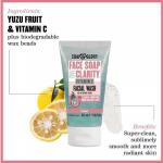 Soap & Glory Face Soap & Clarity 3-in-1 Daily Vitamin C Facial Wash Travel Size - 1.69 fl oz