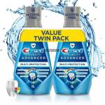 Crest Pro-Health Advanced Mouthwash Multi-Protection Fresh Mint - 2pk