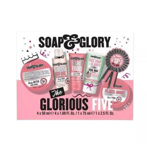 Soap & Glory The Glorious Five Bath and Body Gift Set - 5ct