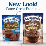 Martha White Chocolate Chocolate Chip Muffin Mix, 7.4 Oz Bag