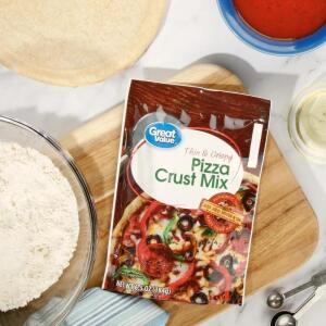 Great Value Pizza Crust Mix, 6.5 oz