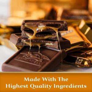 GHIRARDELLI Milk Chocolate Caramel Candy SQUARES - 6.38oz