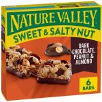 Nature Valley Sweet & Salty Dark Chocolate-Peanut & Almond Granola Bars - 7.4oz/6ct