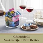 GHIRARDELLI Premium Assorted Chocolate Squares, Chocolate Assortment, 15.77 oz Bag