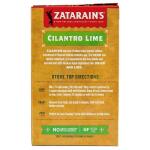 Zatarain's Non-GMO Gluten Free Cilantro Lime Rice, 6.9 oz Box