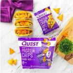 Quest Nutrition, Tortilla Style Protein Chips, Low Carb, High Protein, Loaded Taco, 4.5 oz, 4 Ct