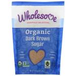 (3 Pack) Wholesome! Organic Dark Brown Sugar, 1.5 Lbs.